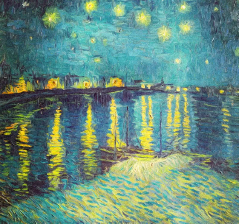 Van Gogh achtergrond